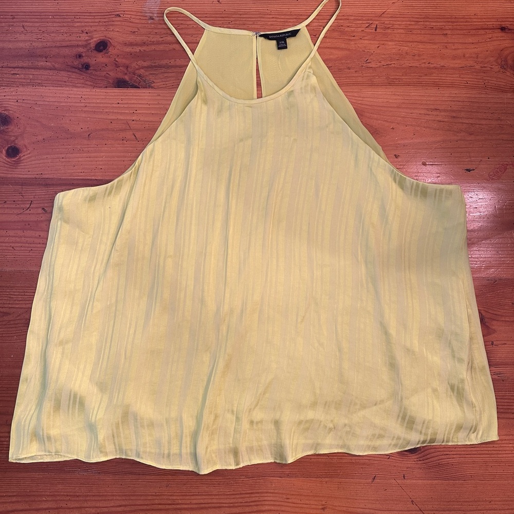 Yellow Sleeveless Women's Top
